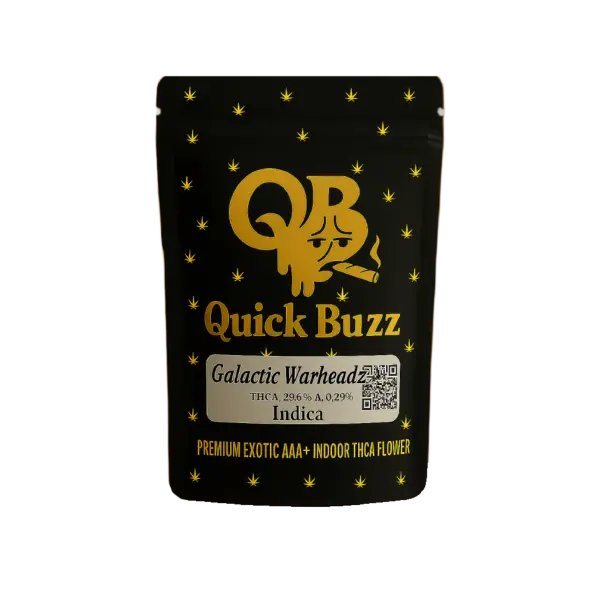 Quick Buzz Galactic Warheadz Hemp Flower 3.5 Gram